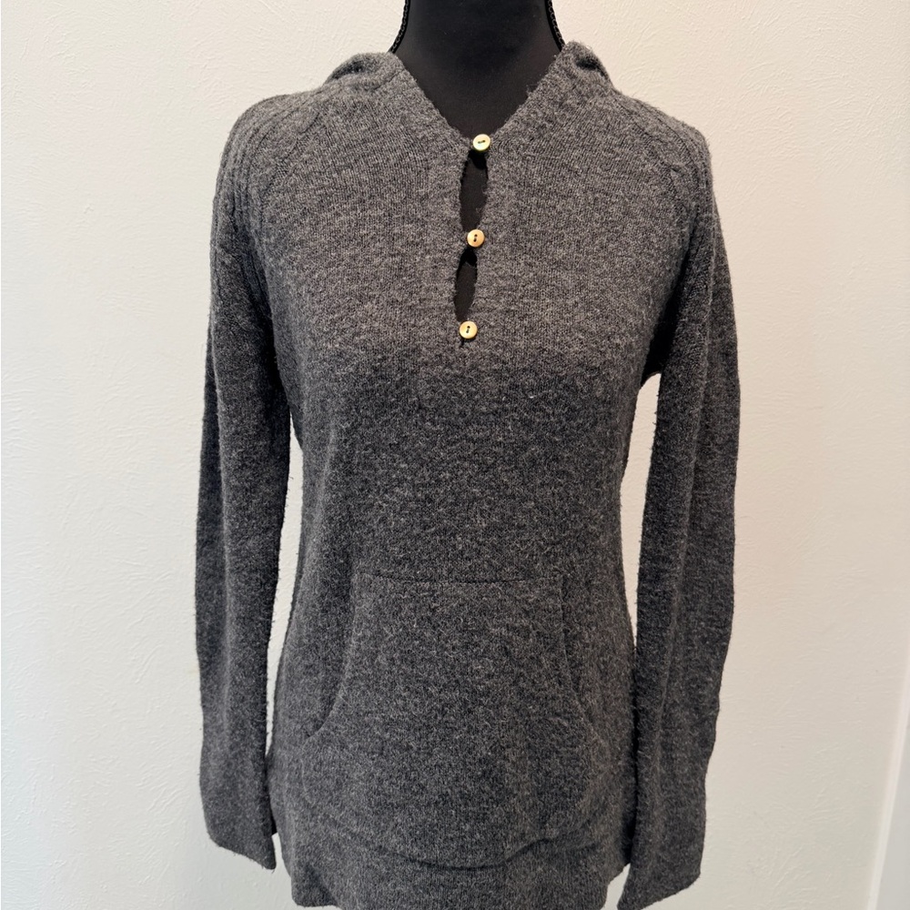 Eddie Bauer Charcoal Knit Sweater